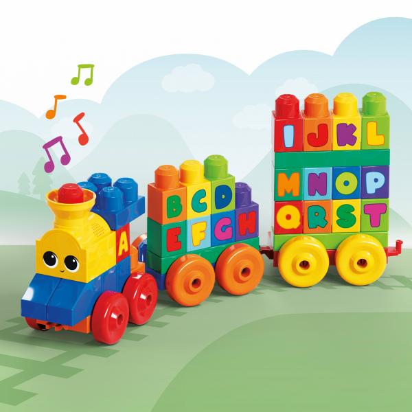 Tren Musical Abc Mega Bloks 50Pzs