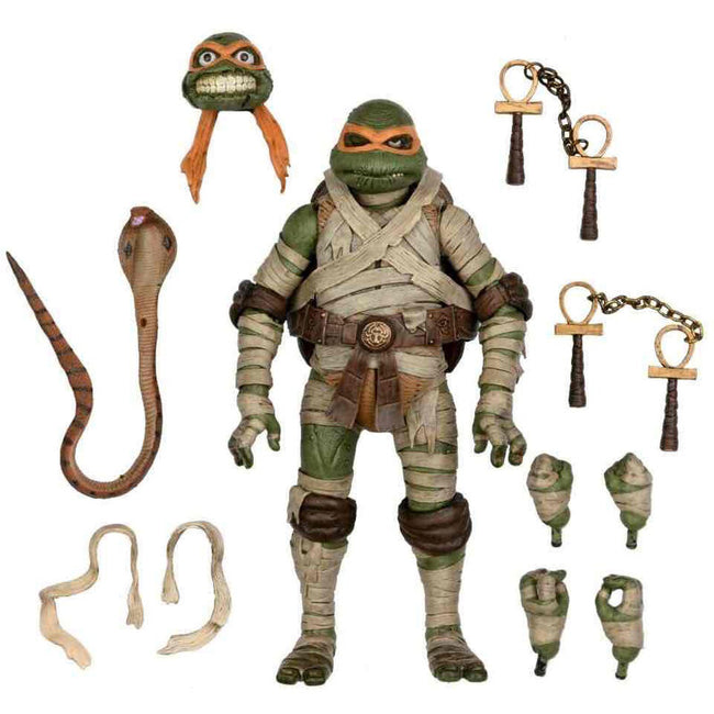 Figura Ultimate Michelangelo As The Mummy Las Tortugas Ninja Hover Image
