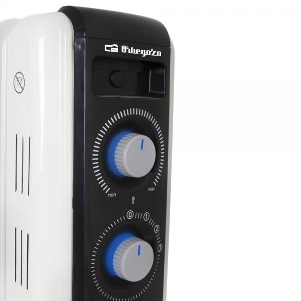 Radiador de aceite eléctrico Orbegozo RF 2000 2000W Blanco
