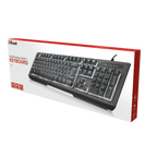 Teclado Trust Multimedia Backlit Keyboard Lito
