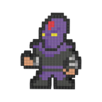Figura Pixel Pals Tmnt Foot Soldier (036) 15 Cm