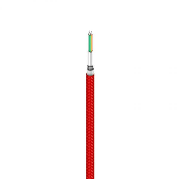 Xiaomi Mi Cable Braided USB 3.0 a USB Tipo C Rojo 1M
