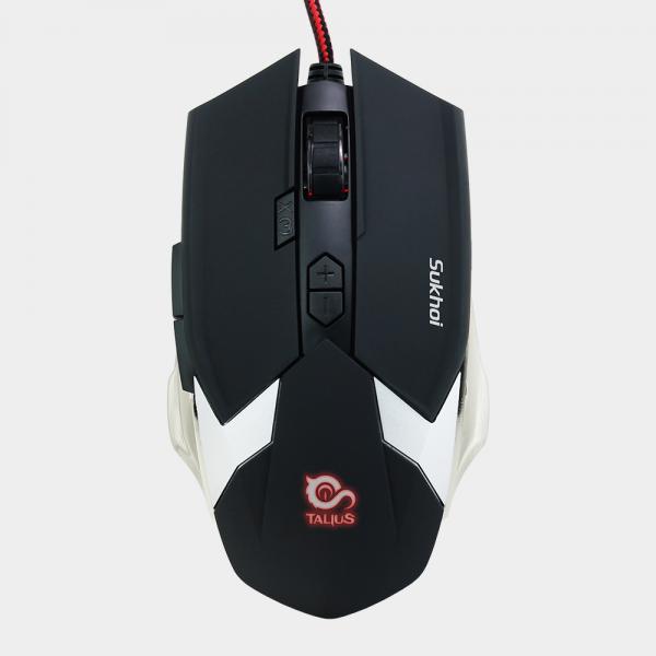 Talius raton gaming sukhoi 2500dpi 8 botones black
