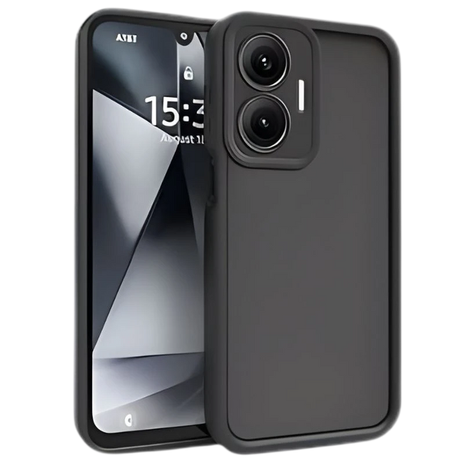 Funda Xiaomi Poco F7 Square Liquid Premium Negro Hover Image