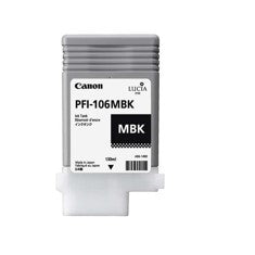 Cartucho Canon Pfi - 106mbk Negro Mate Ipf6400se - Ipf6300s - Ipf6400s - Ipf6300 - Ipf6350 - Ipf6400 - Ipf6450