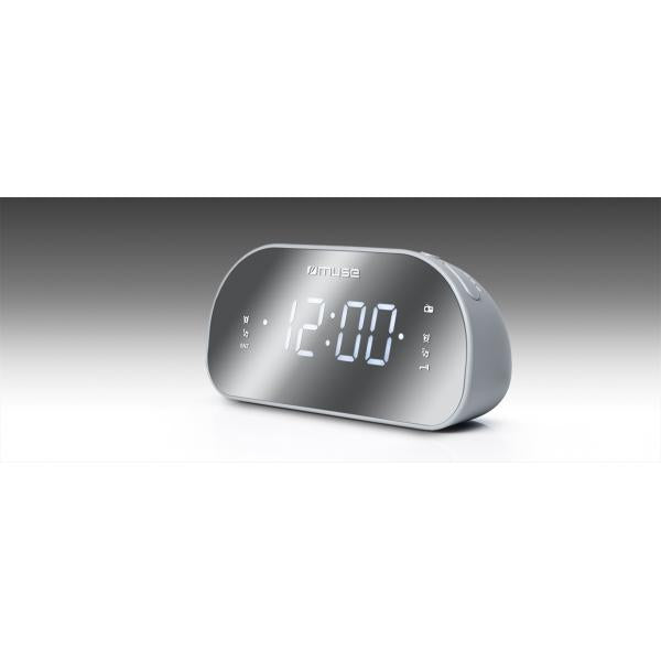 Muse M-170 Cmr White / Radio Despertador