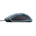 Mouse Trust Gaming Rgb Gxt 133 Locx Iluminacion Led 800-4000ppp Dpi 6 Botones Programables 22988