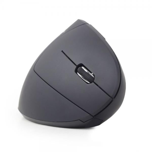 Raton Ergonomico Gembird Usb Negro 6 Botones