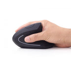 Raton Ergonomico Gembird Usb Negro 6 Botones
