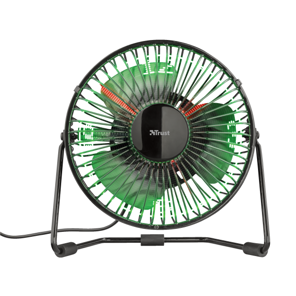 Ventilador Trust Victu Usb Desk Fan With Led Clock Main Image