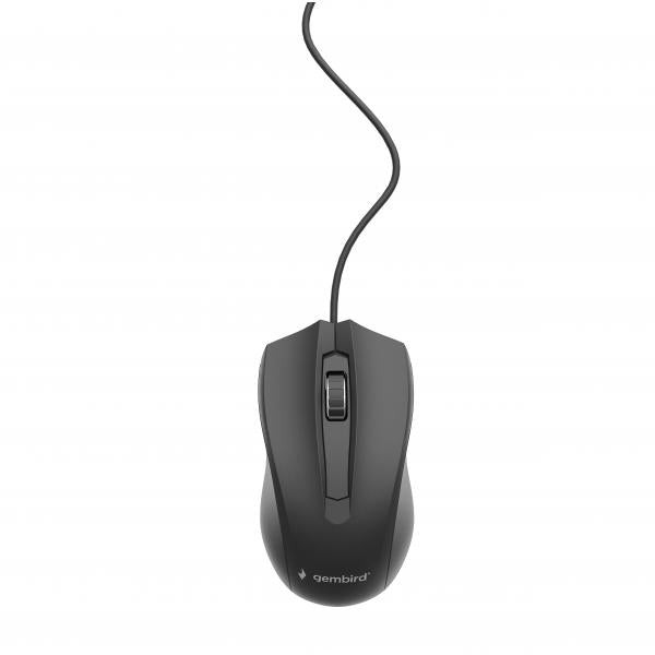 Raton Optico Gembird Usb 1000 Dpi Negro 3 Botones Main Image
