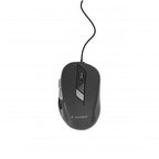 Raton óptico Gembird / 1600 Dpi / 6 Botones / Negro / MUS-6B-01