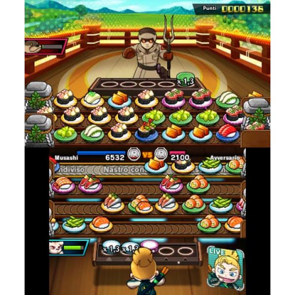 Sushi Strkier: The Way Of Sushido 3DS Main Image
