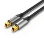 Cable De Audio De Fibra ptica Vention Bavhh/ 2M/ Gris