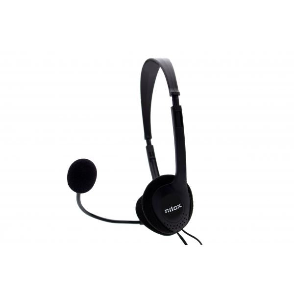 Nilox Auricular Jack Con Micro/ Sobraural Onear Con Cable / Live 2