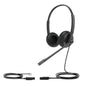 Auricular Yealink Yhs34-Dual Para Telefono Ip (Rj11)