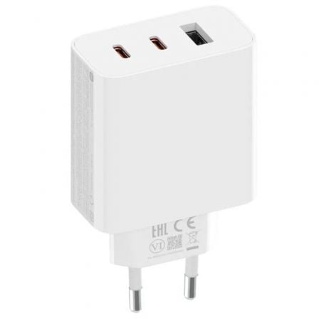 Cargador De Pared Xiaomi 67W Gan Charger 2C1A 2Xusb Tipo-C/ Hover Image