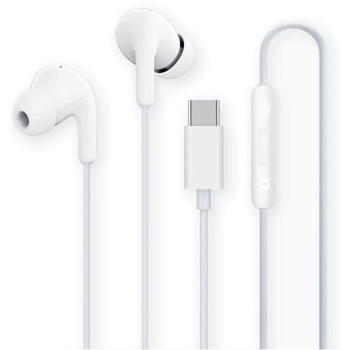 Auriculares C/Microfono Xiaomi Earphones Type C White
