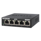 NETGEAR GS305 No administrado L2 Gigabit Ethernet (10/100/1000) Negro