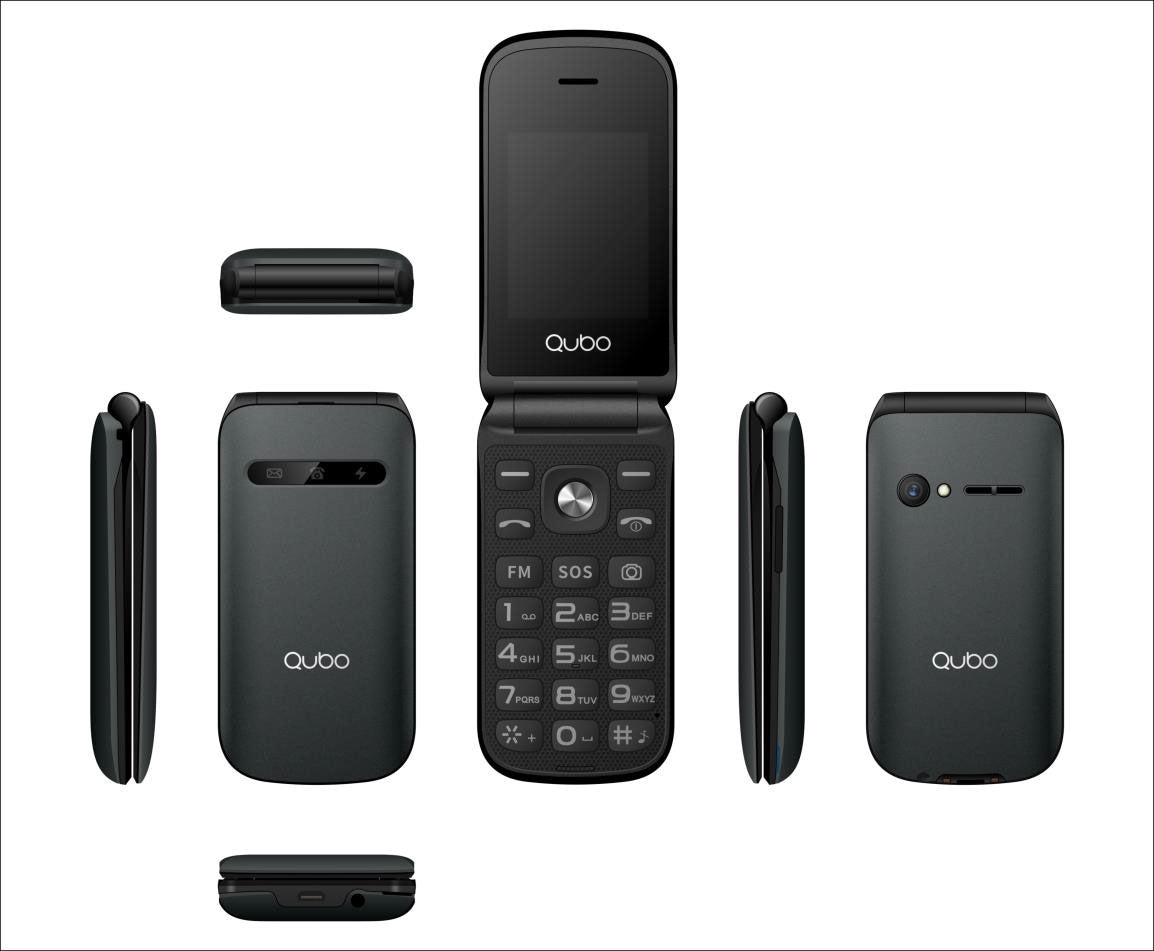 Telefono Móvil X209 2.4 Negro