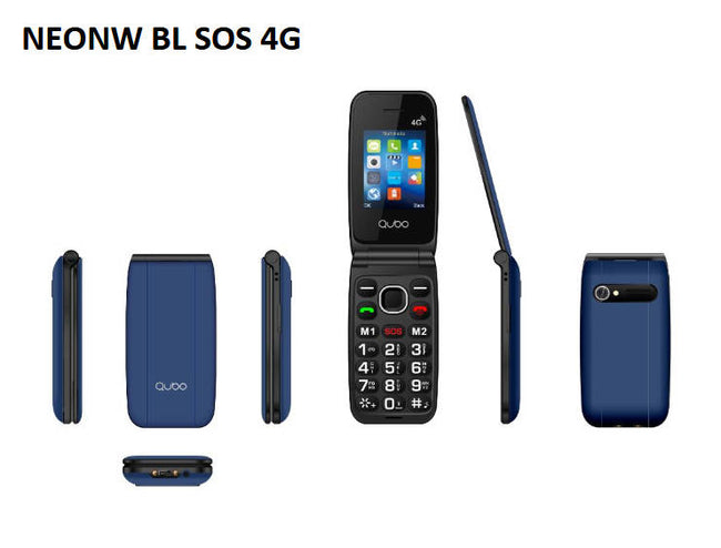 Telefono Qubo Neonw Bl Sos Azul 4G 2,4 Hover Image