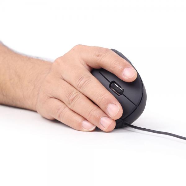 Raton Ergonomico Gembird Negro 6 Botones Main Image