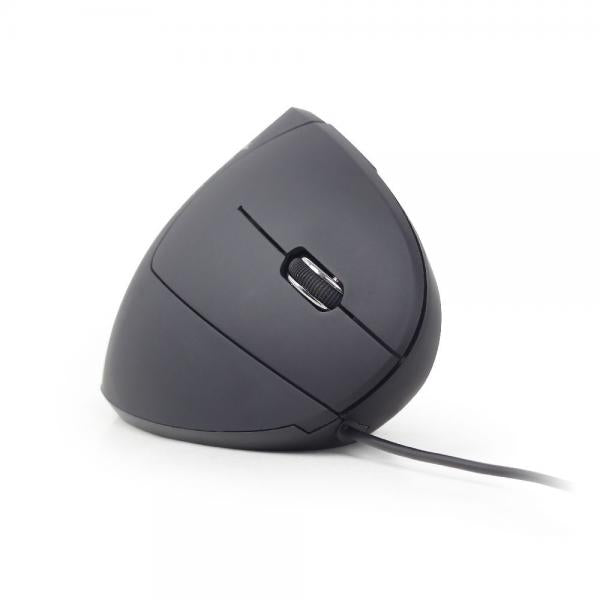 Raton Ergonomico Gembird Negro 6 Botones