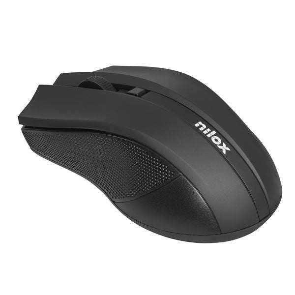 Nilox Nxmowi1001 Black / Ratón Inalámbrico