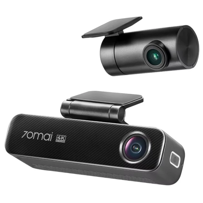 70mai Dash Cam M800 4K HDR + Camara Trasera 70mai RC14 Hover Image