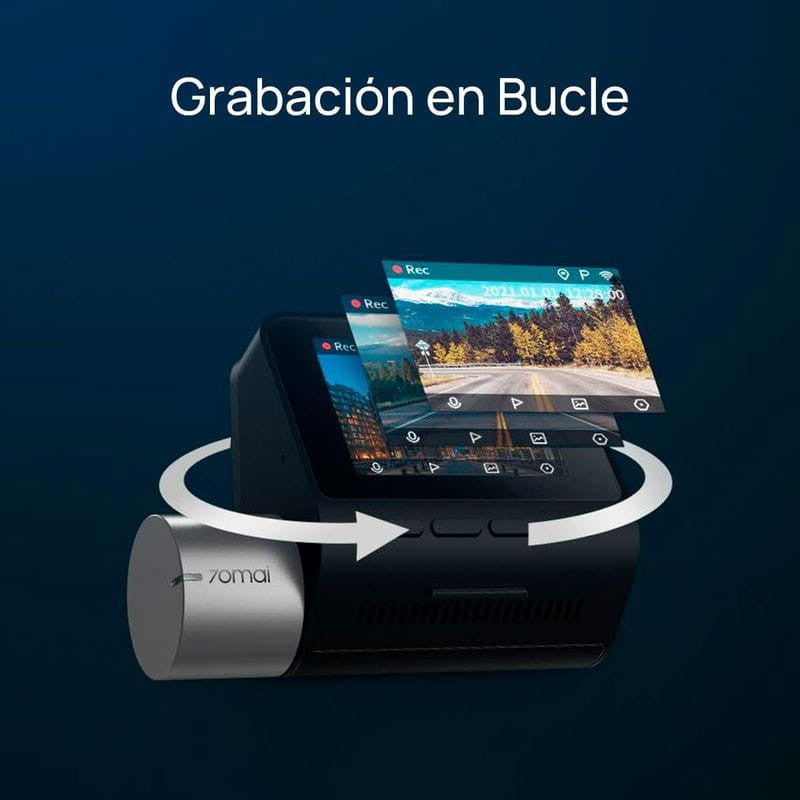 70mai Dash Cam A510 compatible con RC06 / RC11 / RC12