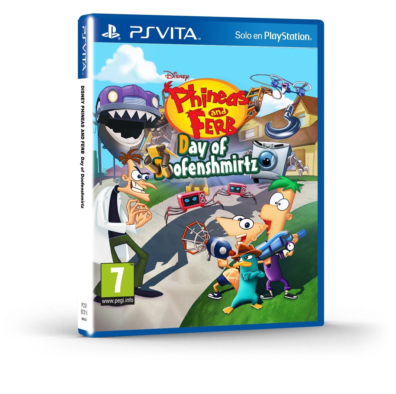 Phineas & Pherb Day Of Doofenshmirtz Ps Vita