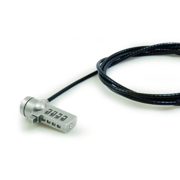 Cable De Seguridad Portatil Equip Life Por Combinacion 1.8m