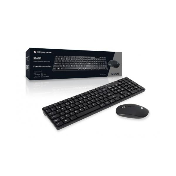 Teclado Y Mouse Conceptronic Wireless Orazio01pt Portugues