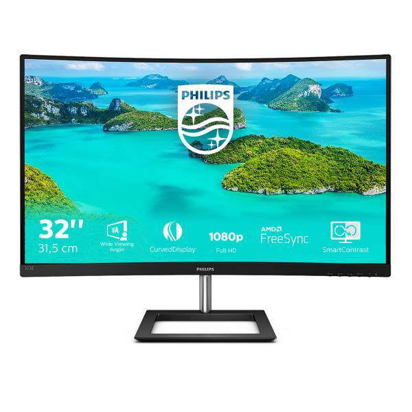 Philips E-Line 322E1C 31.5 FullHD VA Curvo FreeSync Negro Main Image