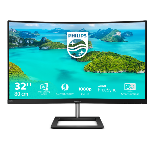 Philips E-Line 322E1C 31.5 FullHD VA Curvo FreeSync Negro
