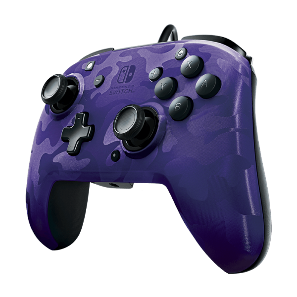 Mando Pdp Faceoff Deluxe + Audio Wired Controller Purpura ( Switch 2 ) Main Image