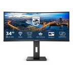 Philips 346B1C 34 Quad HD VA 100 Hz UltraWide Curvo Negro