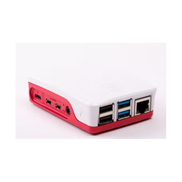 Carcasa Raspberry Pi 4 Roja Y Blanca