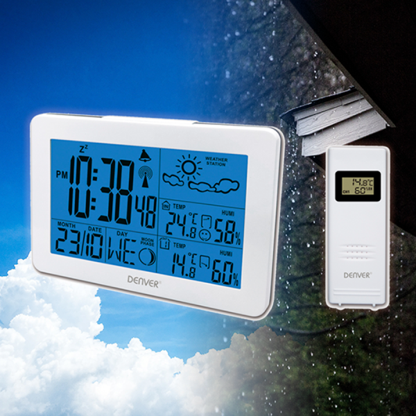 Estacion Meteorologica Denver Ws - 530White Con Radio