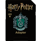 Emtec Micro Sdhc Card 32gb Harry Potter Slytherin + Adapter