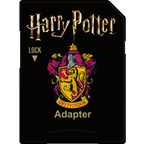 Emtec Micro Sdhc Card 32gb Harry Potter Gryffindor + Adapter