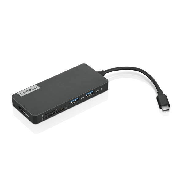 Docking Lenovo Usb-C Travel Hub 7-In-1 Hdmi 4K+Sd/Tf Reader+