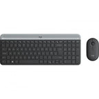 Teclado Y Mouse Logitech Wireless Mk470 Slim Negro P/n: 920-009198