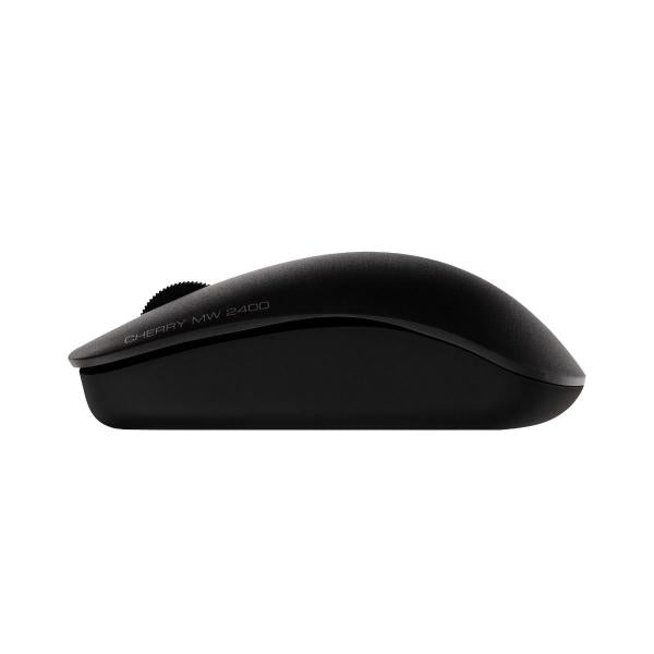 Mouse Raton Inalambrico Cherry Mw 2400 Usb 3 Botones Negro
