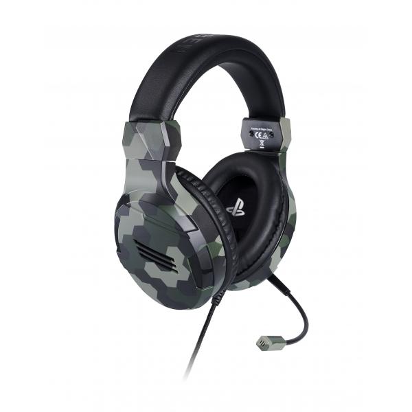 Accesorio Bigben Stereo Gaming Headset Camo Green (ps4) (official) Playstation 5 PS5
