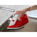 Plancha De Vapor Philips Easyspeed Rojo - Blanco 2000w - Vapor Continuo - Antiadherente - Dep 220ml - Antical