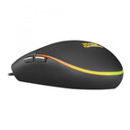 Mouse Mars Gaming Rgb Mmg Black 3200dpi 6 Botones Iluminacion Flow Switches Huano
