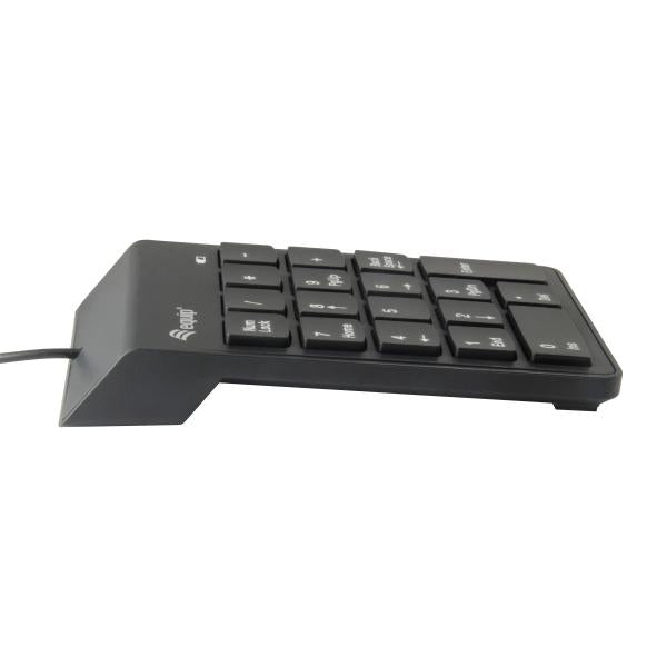 Teclado Numerico USB Equip / 18 Teclas / Negro / 245205