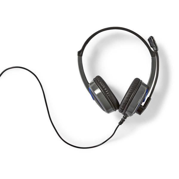 Nedis Auriculares Gaming Supraaural Stereo 2X 3.5 Mm Mi