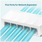 TP-Link LS1005 Ethernet 10/100 Blanco - Switch de escritorio